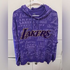 Lakers hoodie size men’s large
